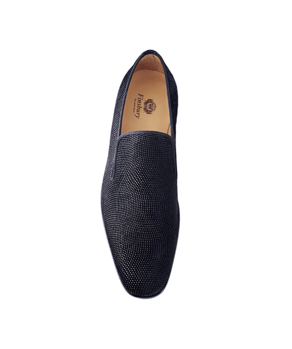 Finsbury Belem loafers zwart suède heren