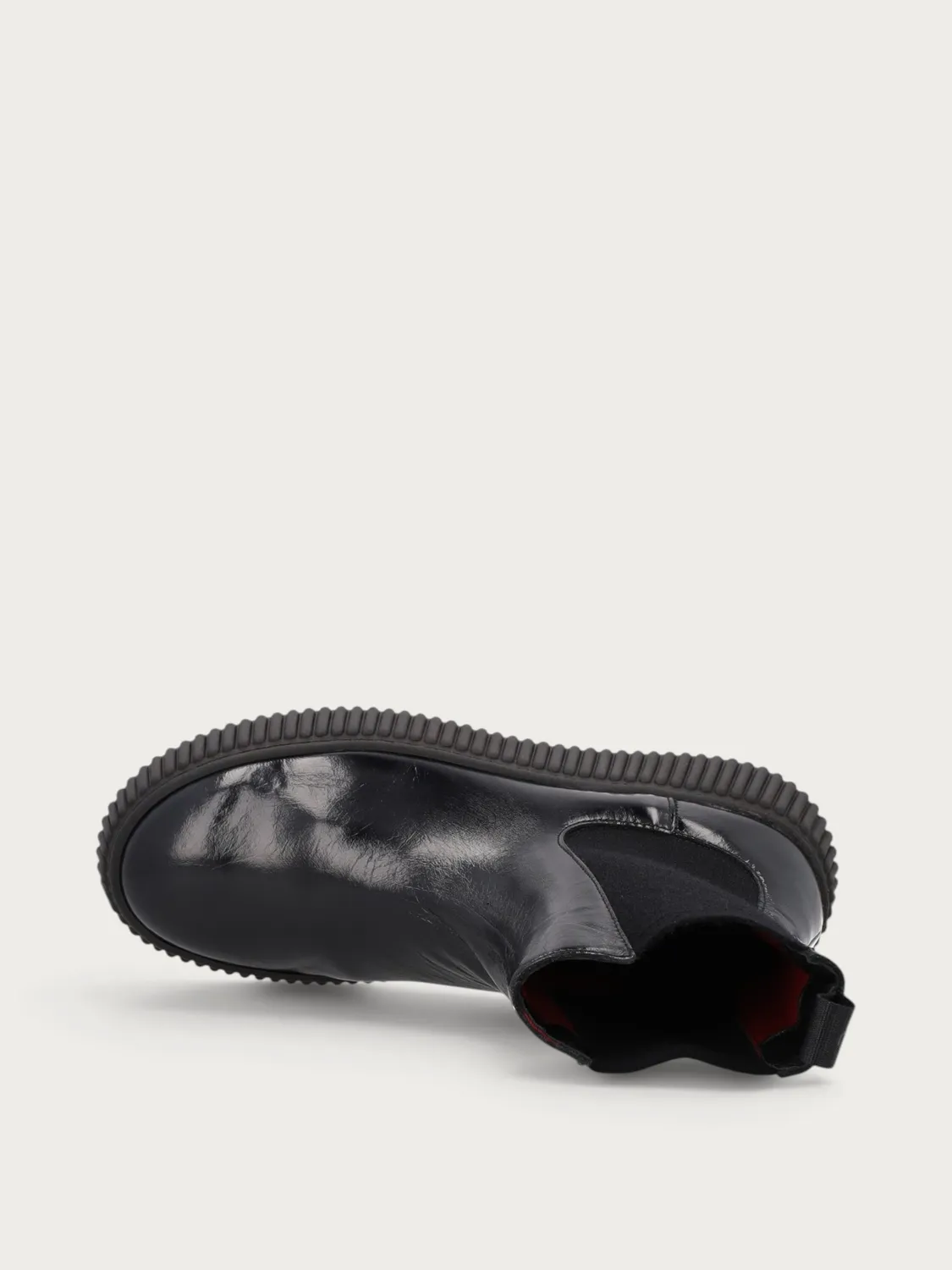 Frau Verona Beatle boots zwart lakleer dames