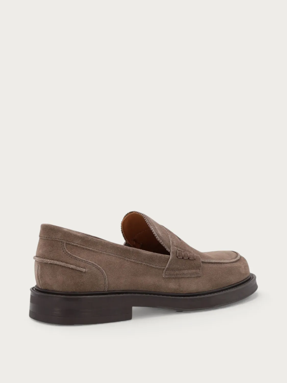 Frau Verona loafers suède grijs heren