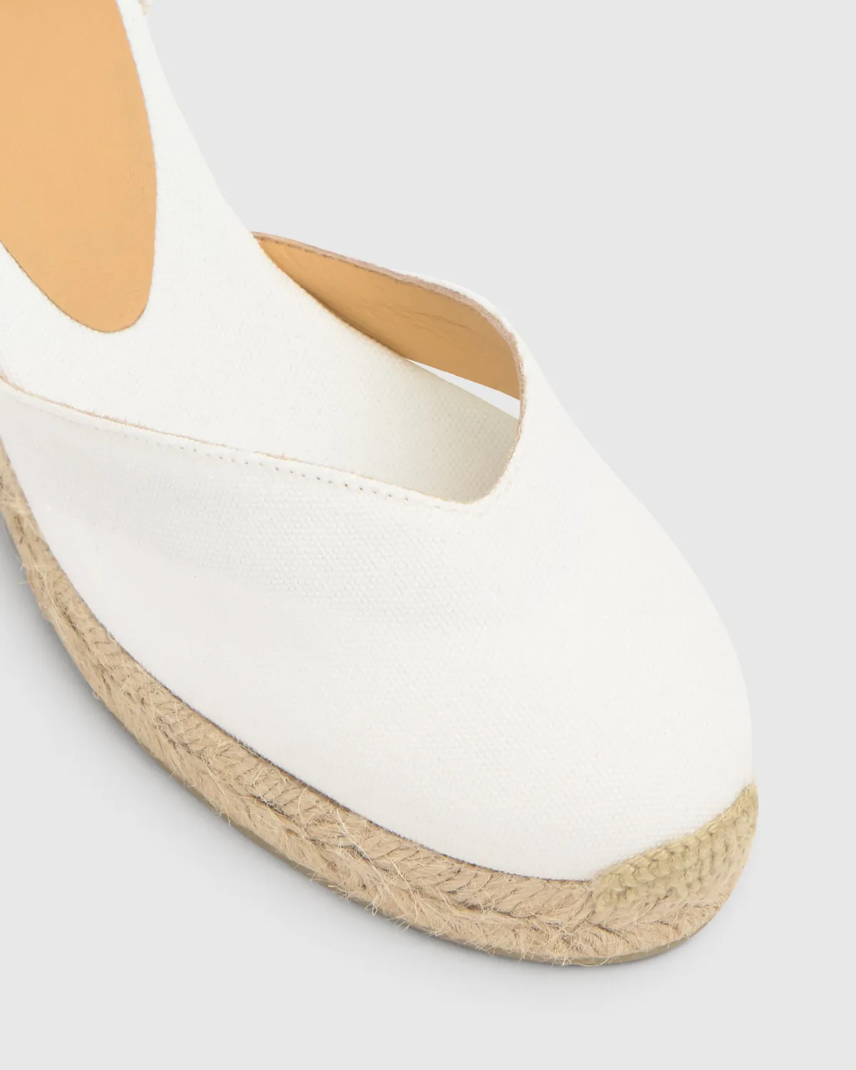 Castaner Chiarita/6/001 espadrilles blanco 7 cm