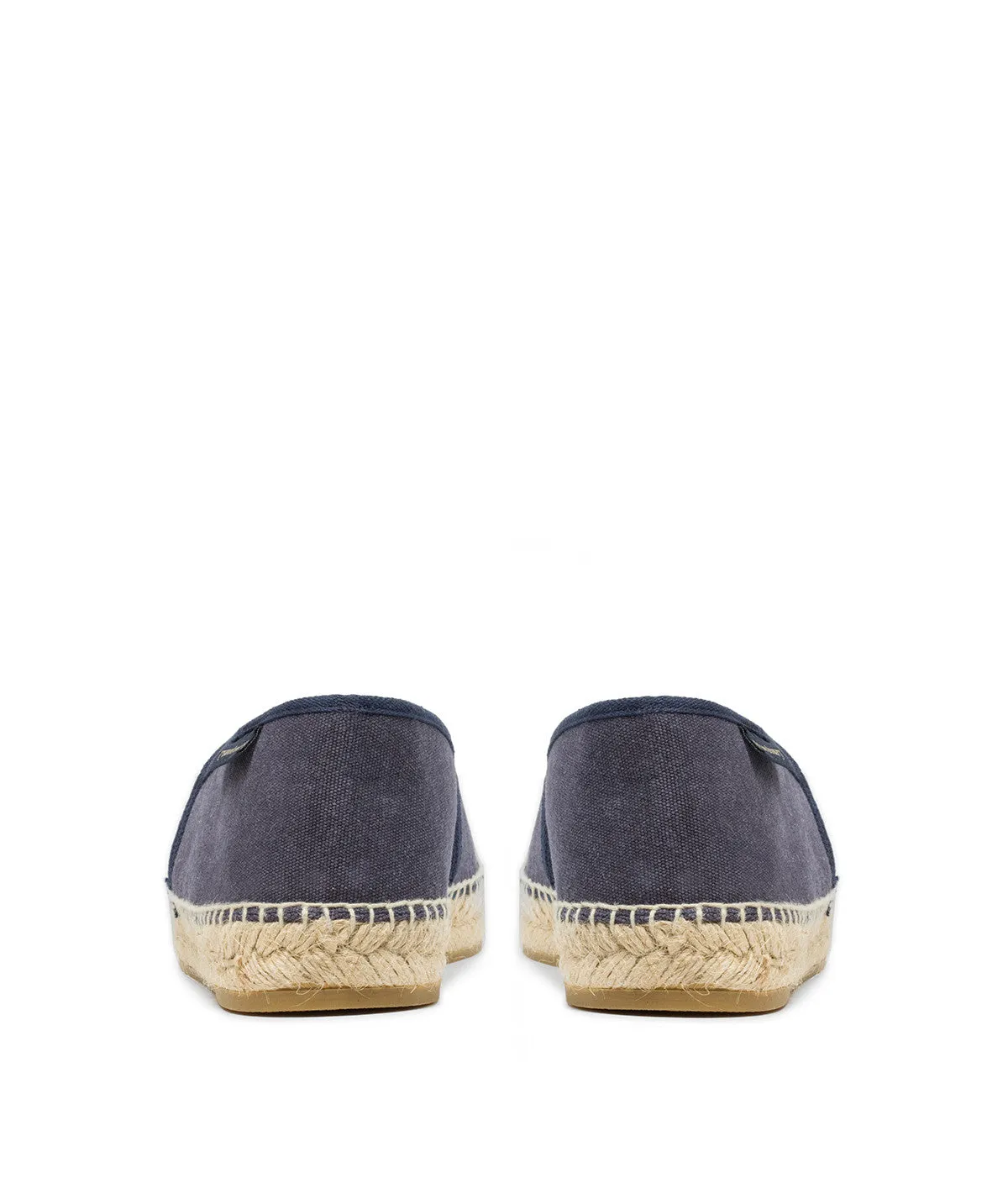 Finsbury Indiana espadrilles navy leer zomer