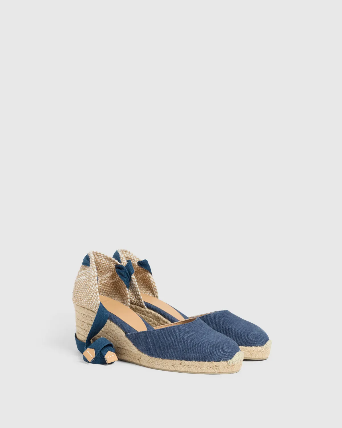Castaner Carina 6/002 espadrilles donkerblauw canvas