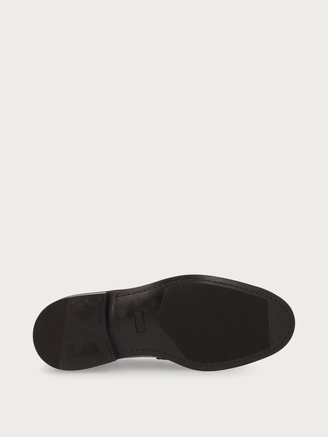 Frau Signature loafers kalfsleer donkerbruin