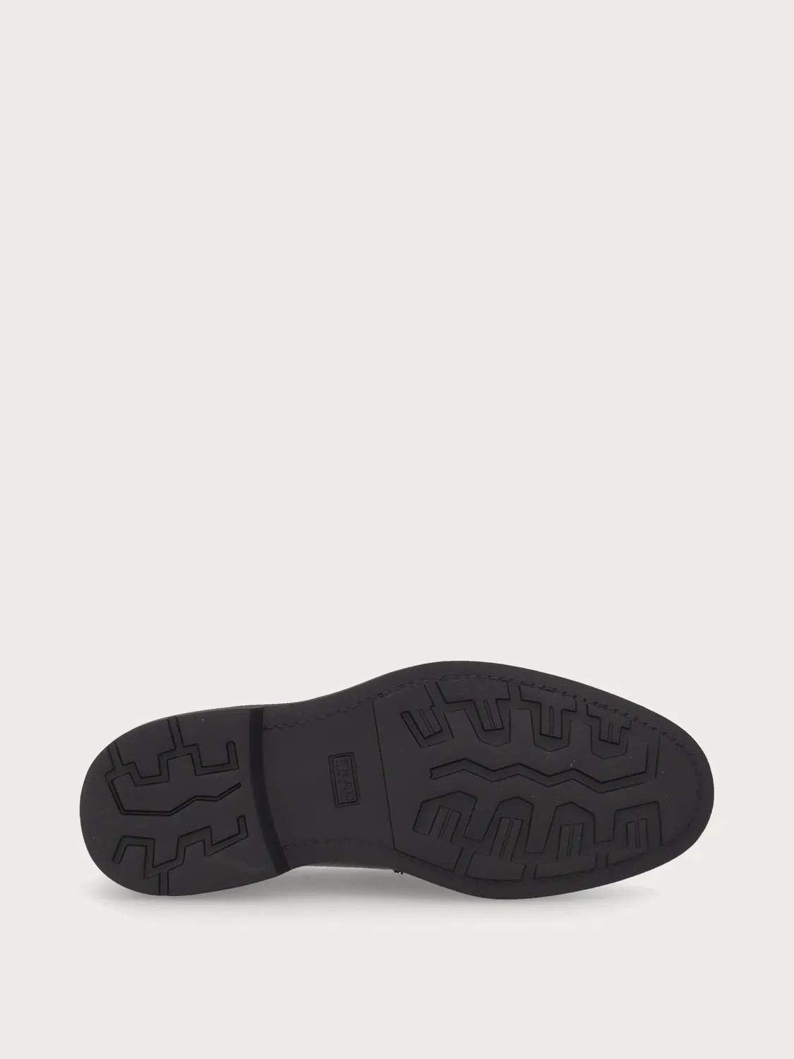 Frau Verona bruine leren loafers met lichte zool