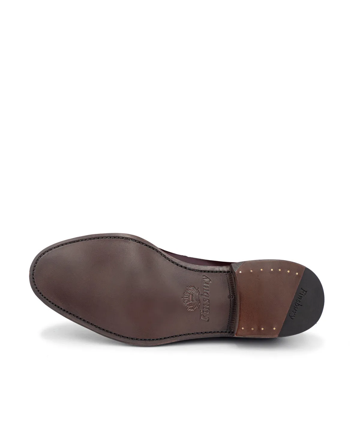 Finsbury Olden loafer bordeaux leer glad