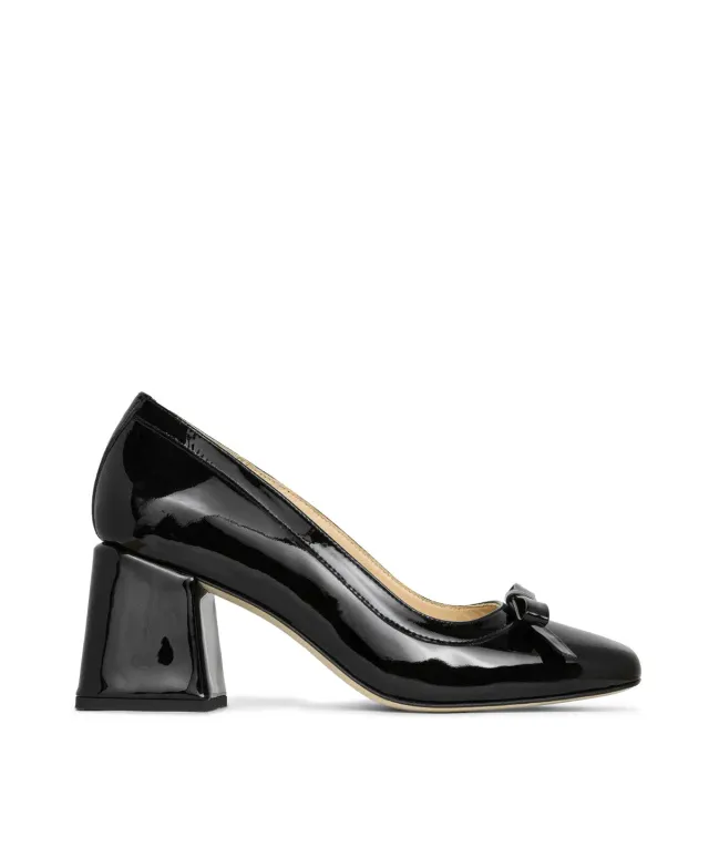Finsbury Carla pumps lakleer zwart 5cm hak