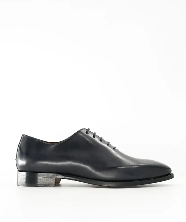 Finsbury Romeo oxfords grijs patina leer