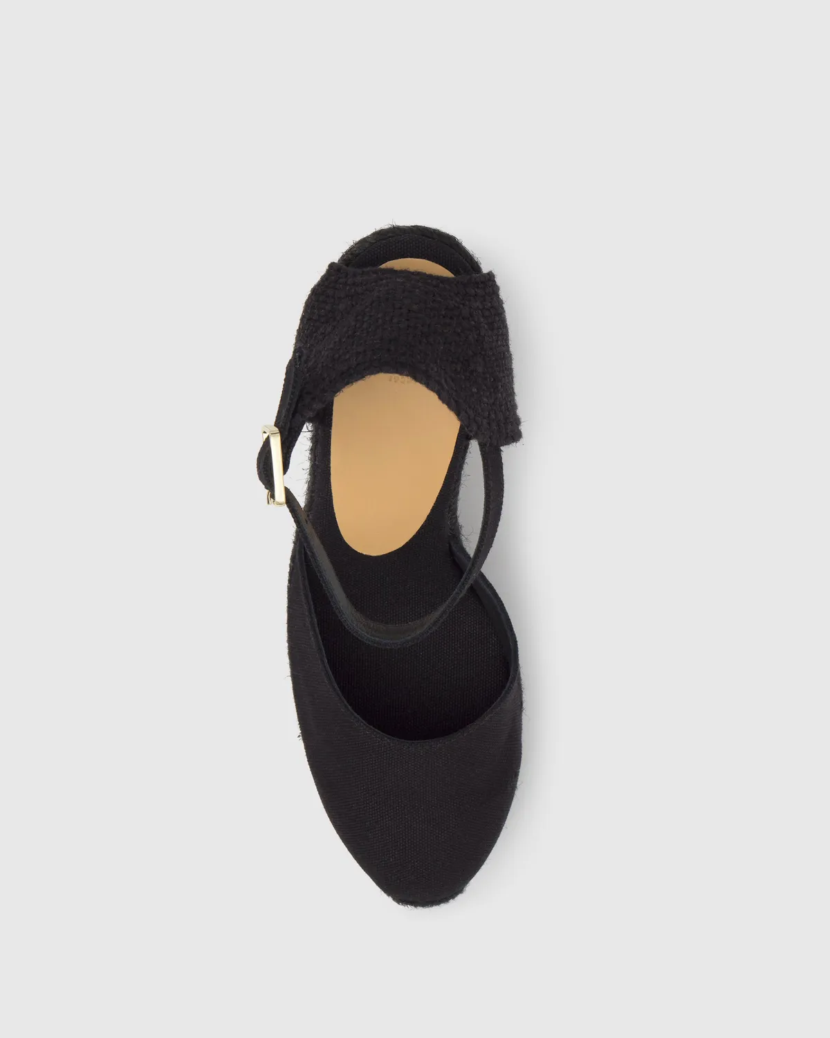 Castaner Carol C/8ED/001 espadrilles zwart 11cm
