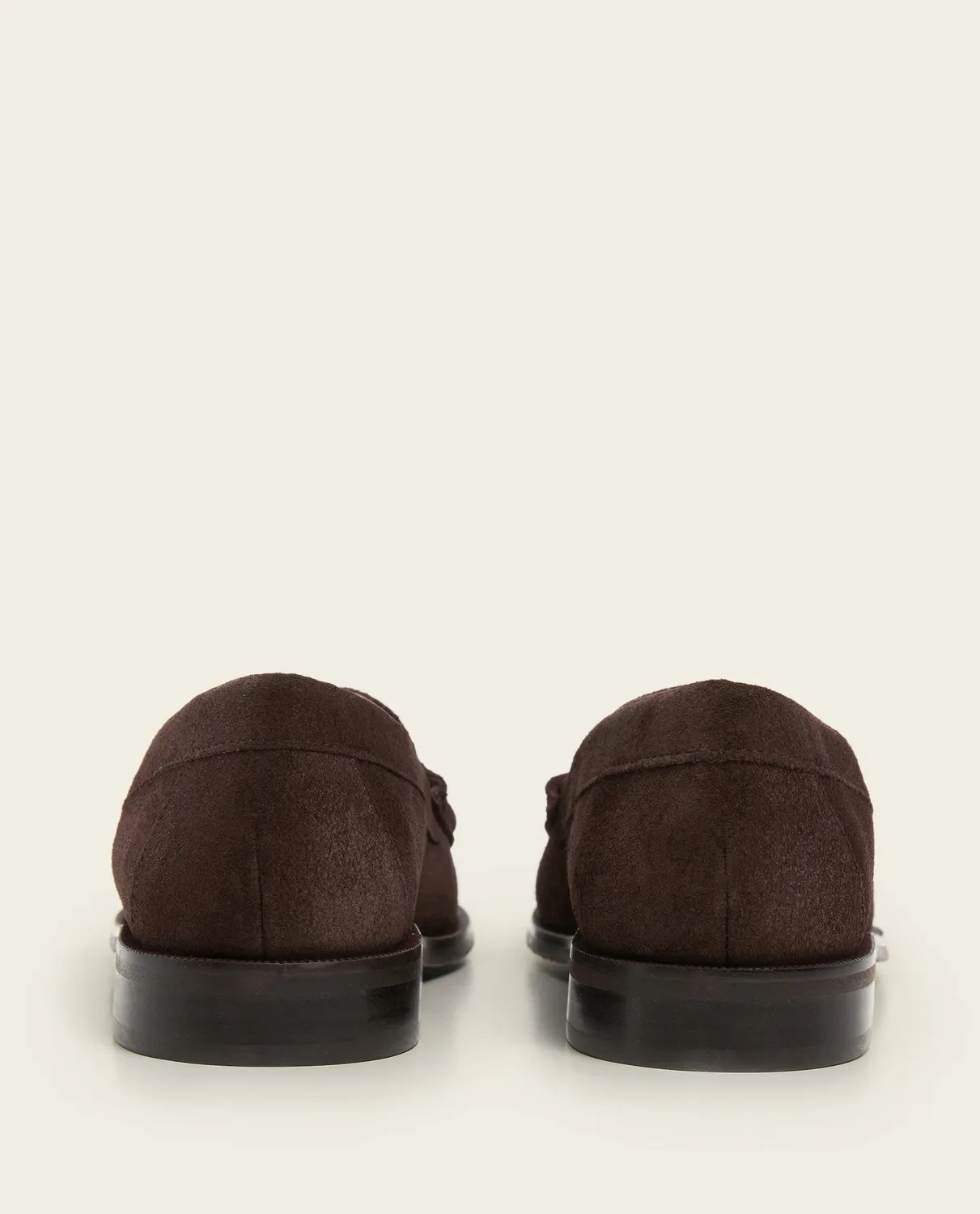 Flattered Sage loafer chocolade suède