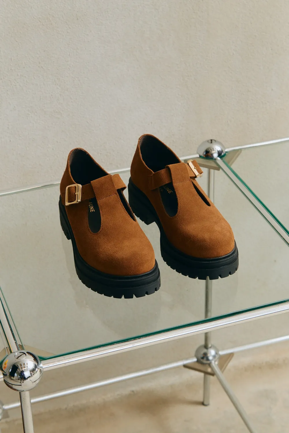 Jutelaune Emma Brown loafers bruin nappa leer 36-42