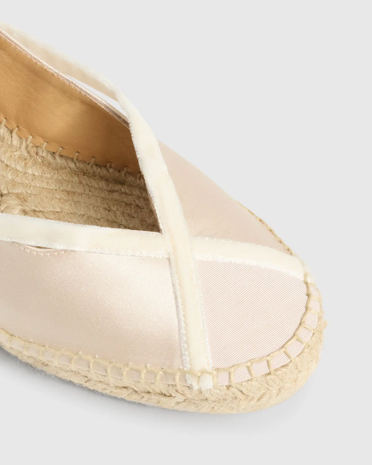 Castaner Sancha CSC 006 ballerina wit satijn strik