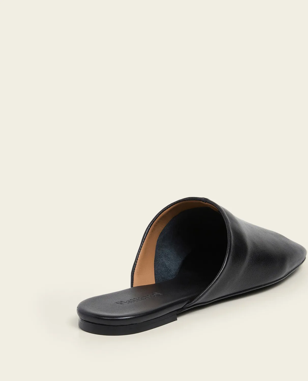 Flattered Maurine loafer zwart leer slip-on
