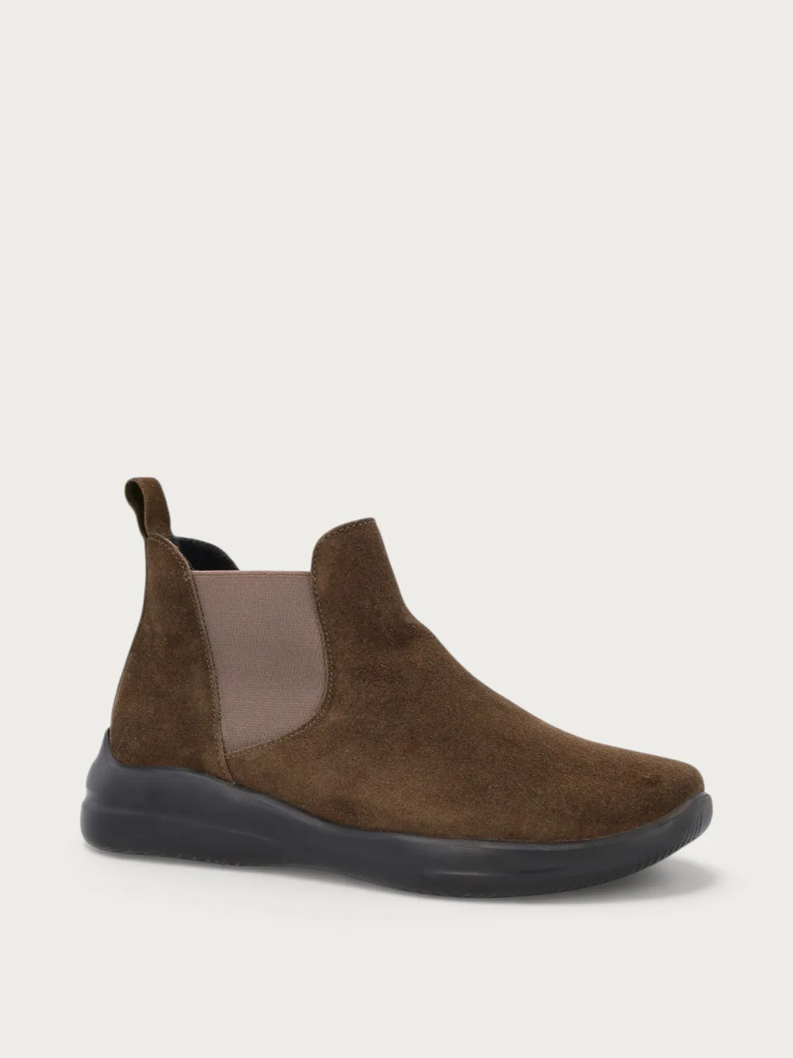 Frau Comfort Tech beatle boots groen suède