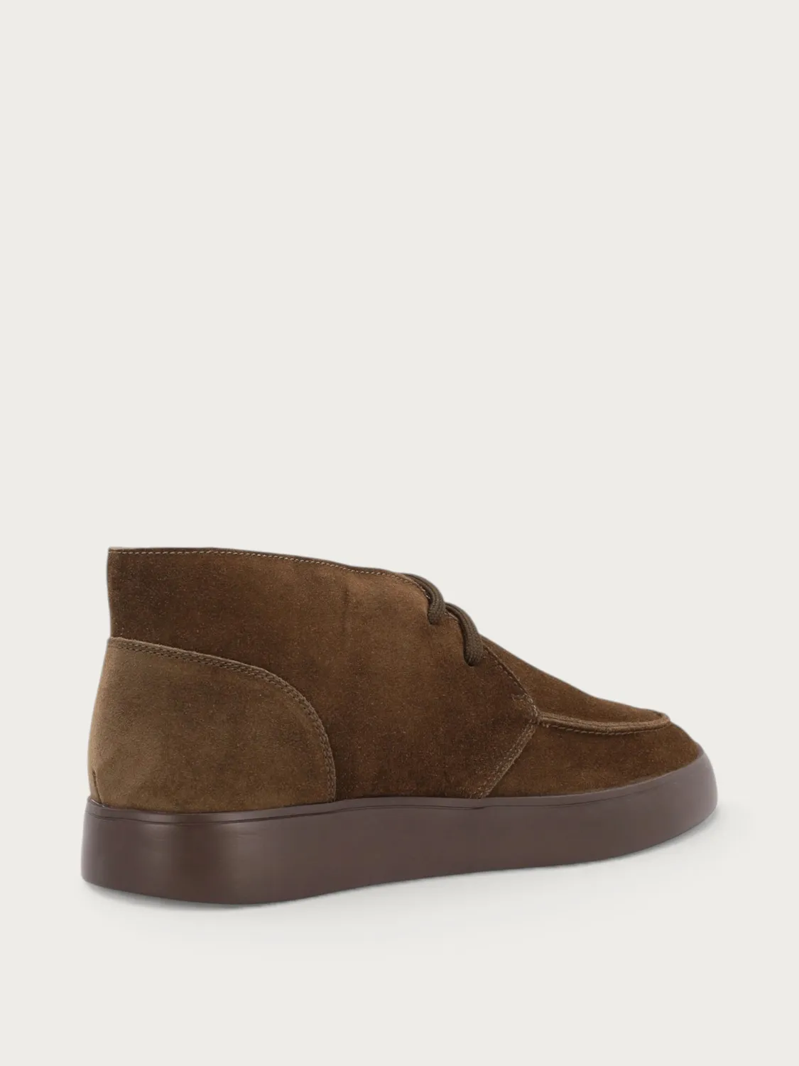 Frau Verona veterboots groen suède chunky