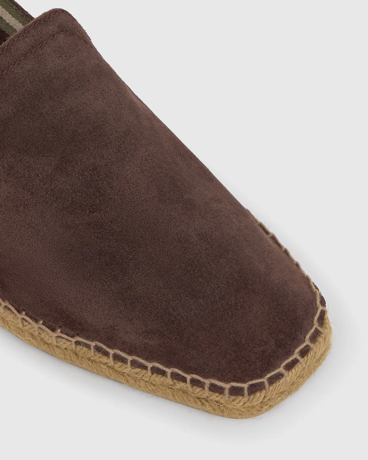 Castaner Parker T/186 espadrilles donkerbruin suède heren