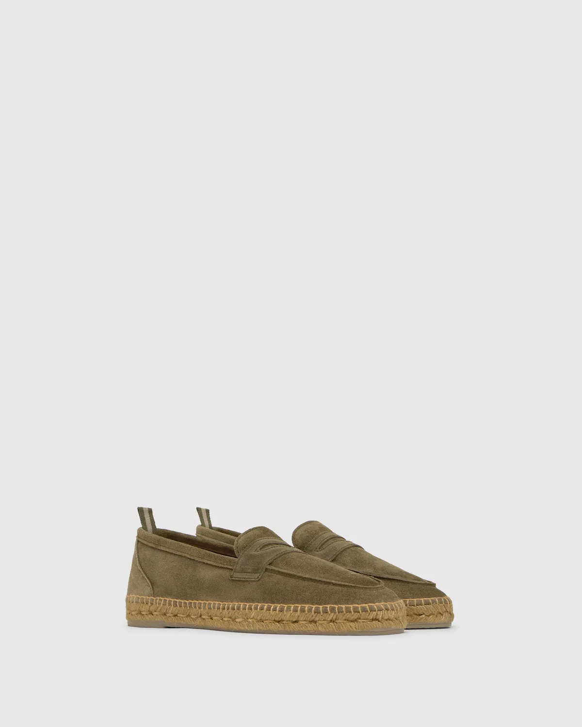 Castaner Nacho T/186 espadrilles bosgroen suède heren