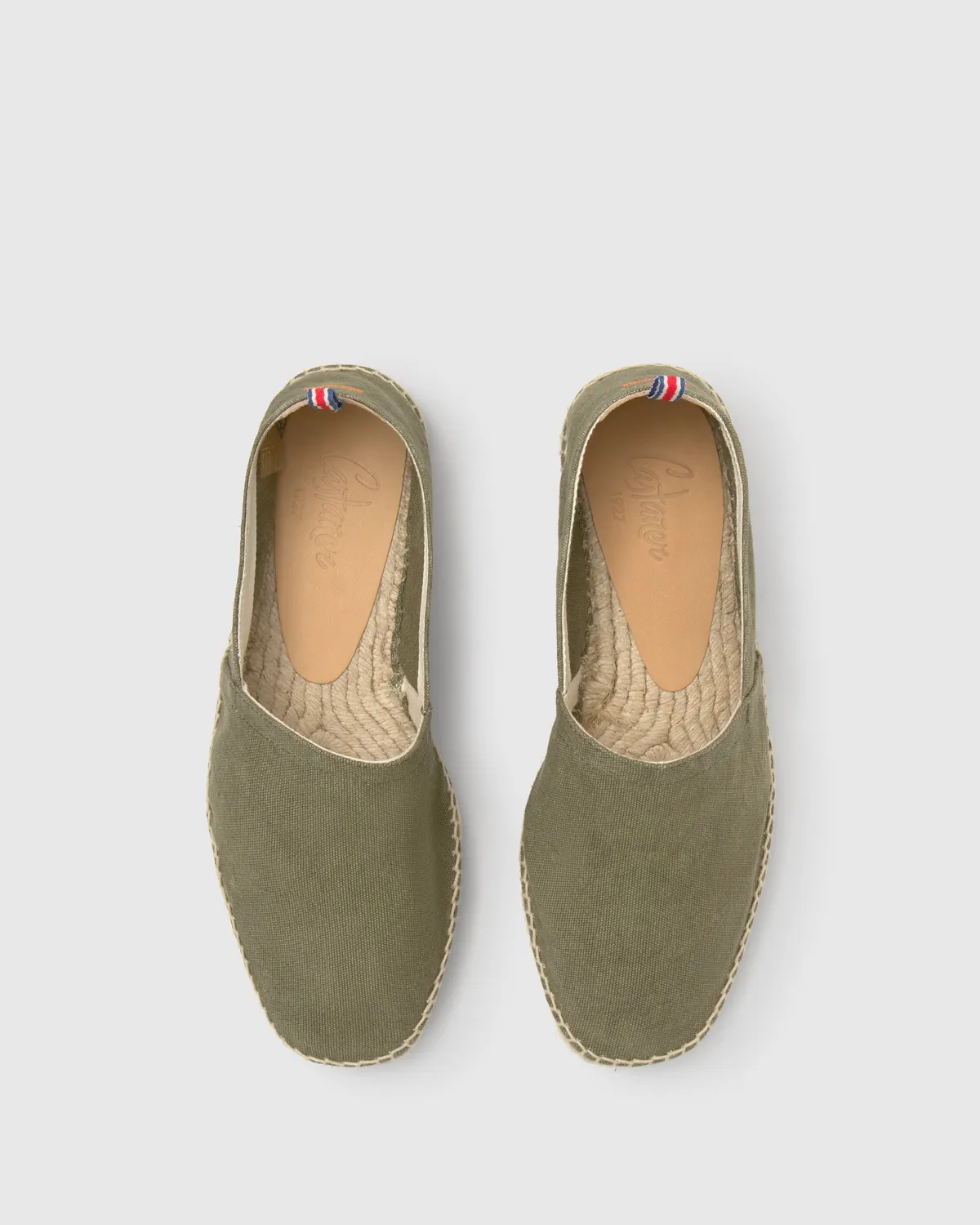 Castaner Pablo 002 espadrille olijf biologisch katoen