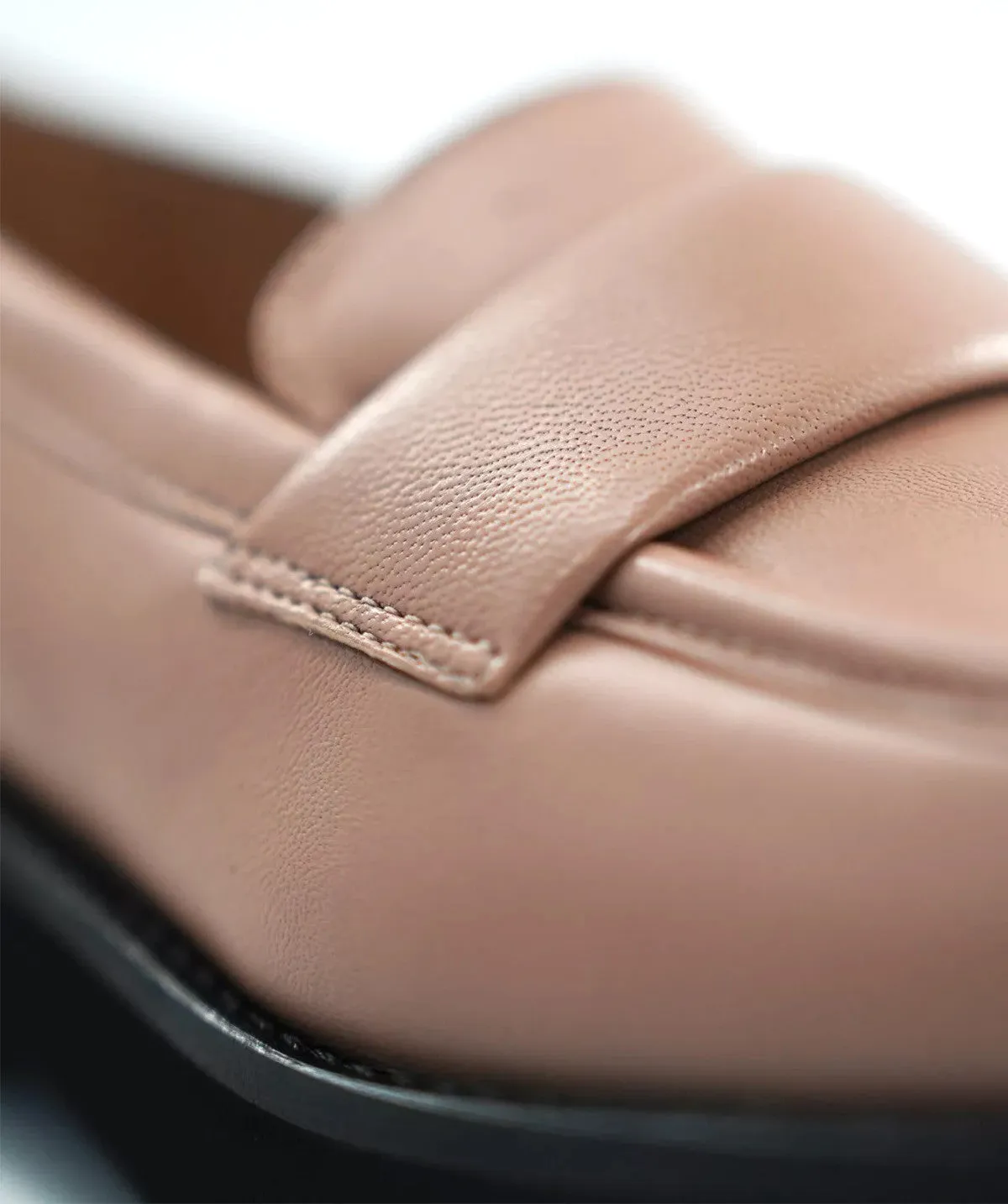 Finsbury Adèle loafers beige dames rubber zool