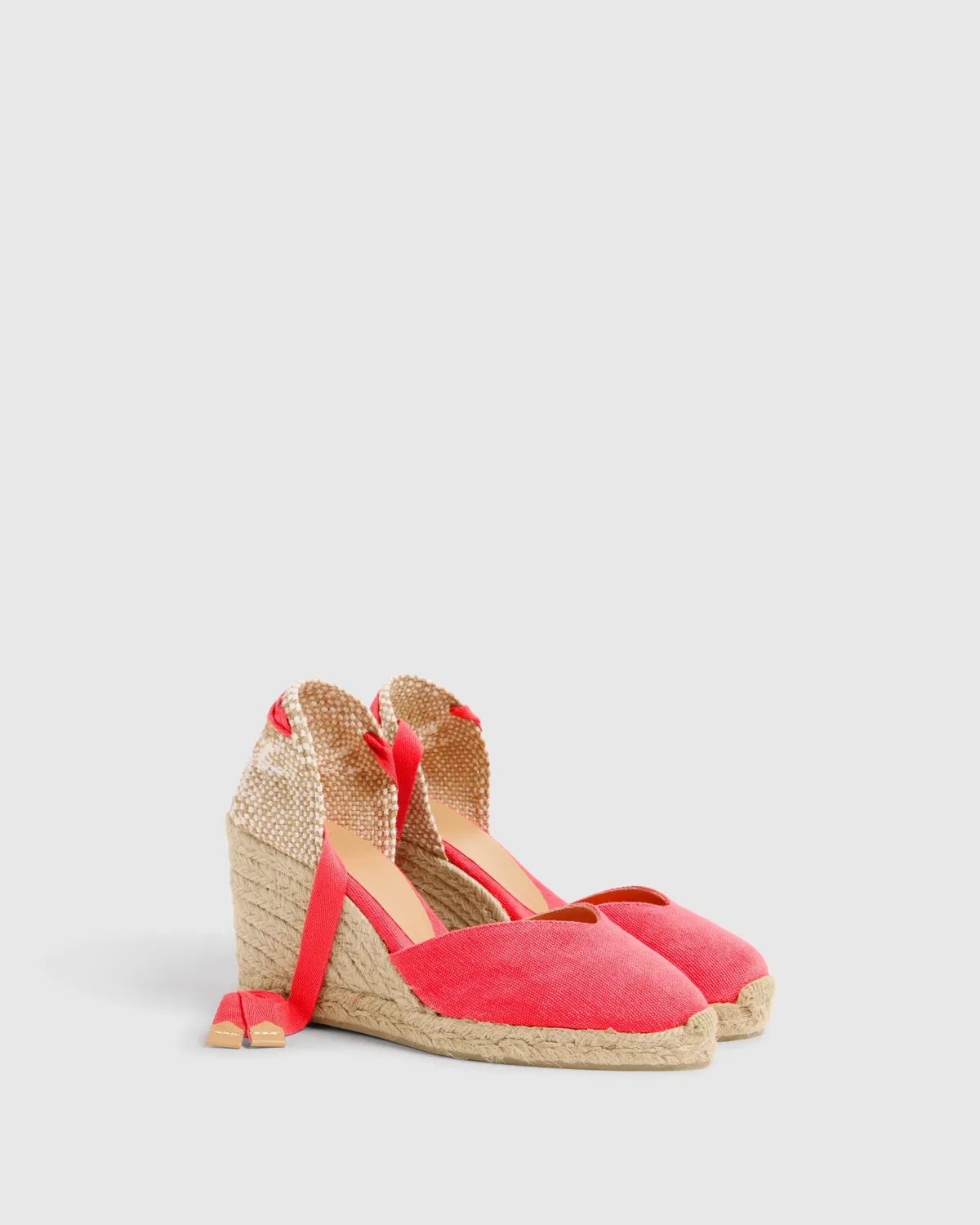 Castaner Chiara 8/002 espadrilles rood sleehak