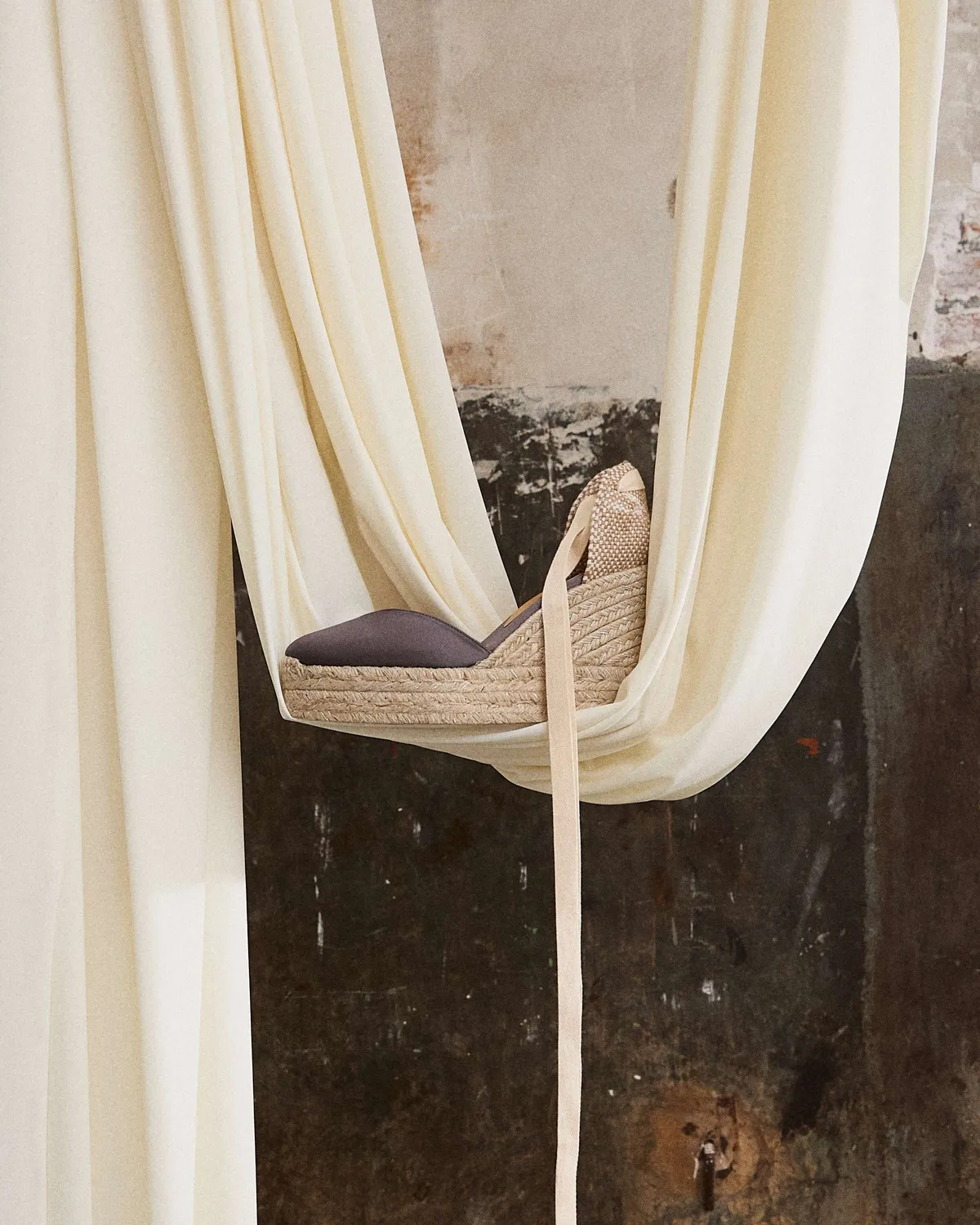 Castaner Chiara 8ED 006 espadrilles grafito satijn