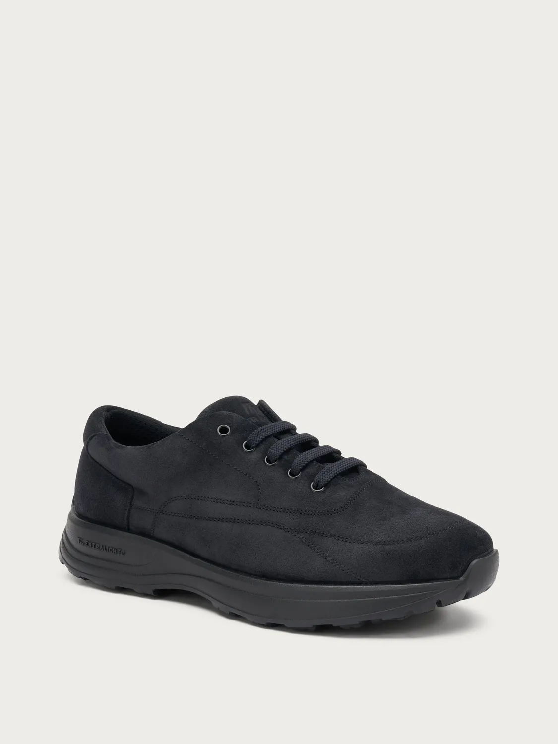 Frau Comfort Tech heren sneakers blauw suede