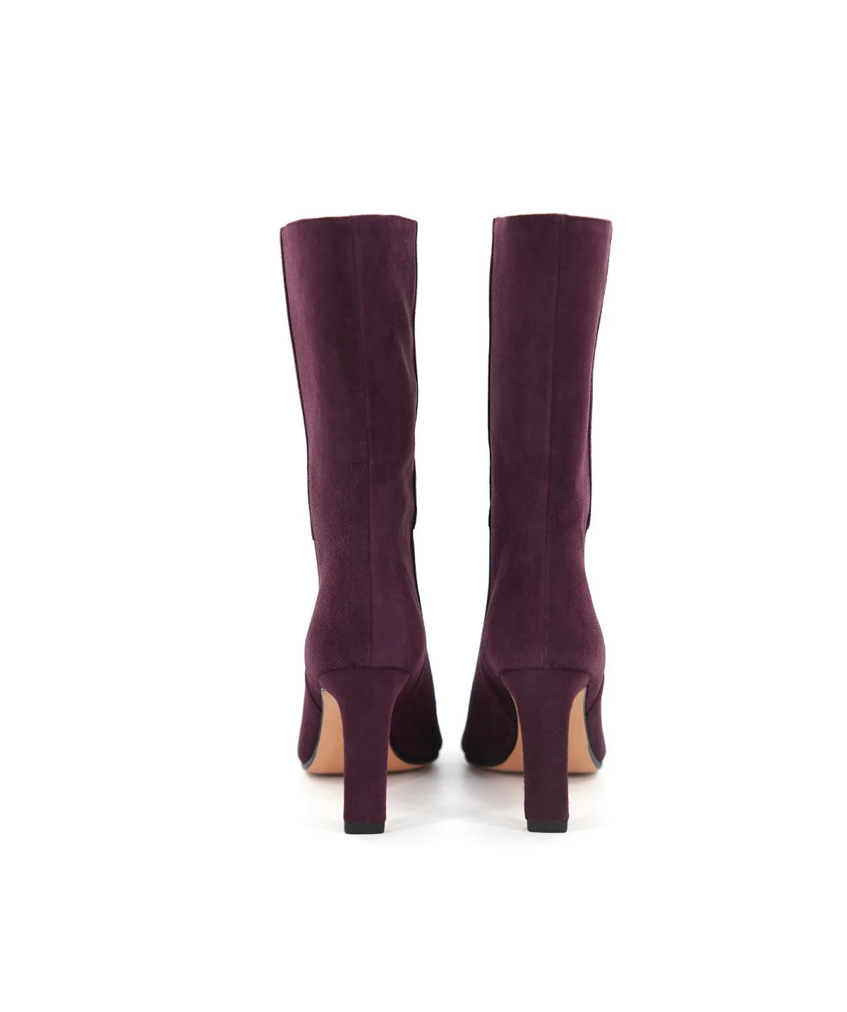 Finsbury Tamara laarzen bordeaux fluweel 9 cm hak