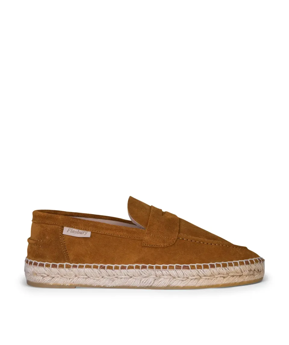 Finsbury Nevada loafer suède bruin