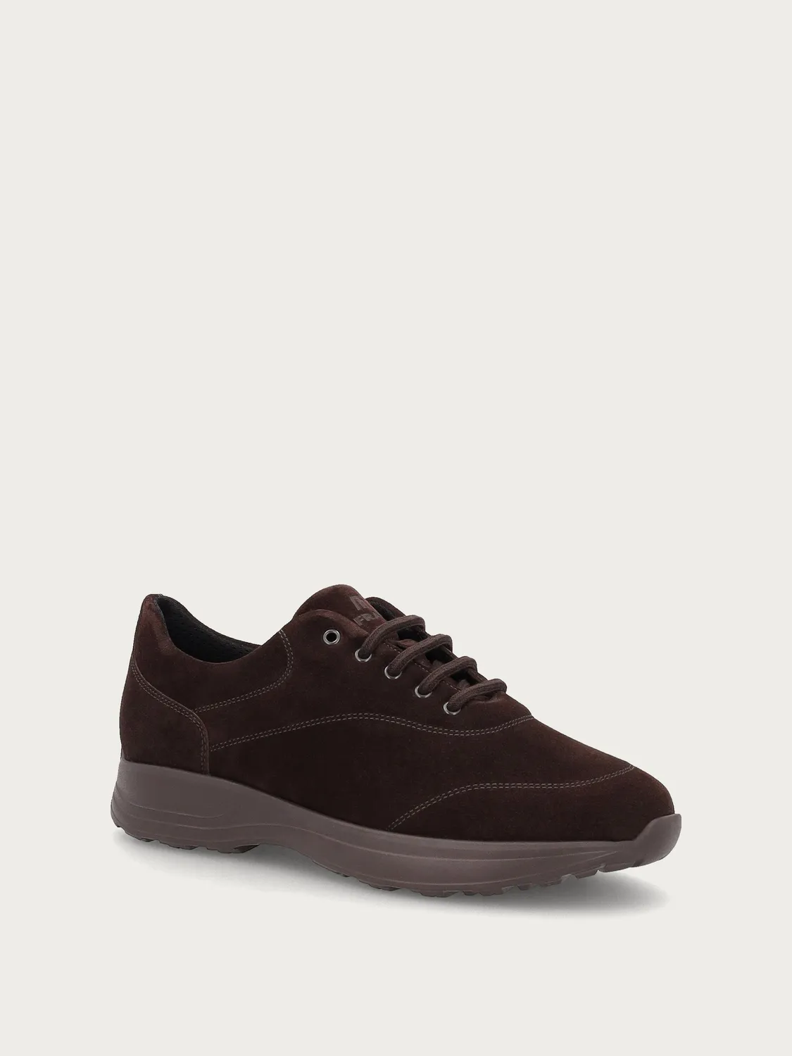 Frau Comfort Tech veterschoenen donkerbruin suède heren