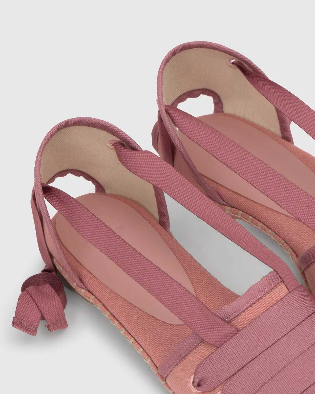 Castaner Glen/293 espadrille roze katoen flats