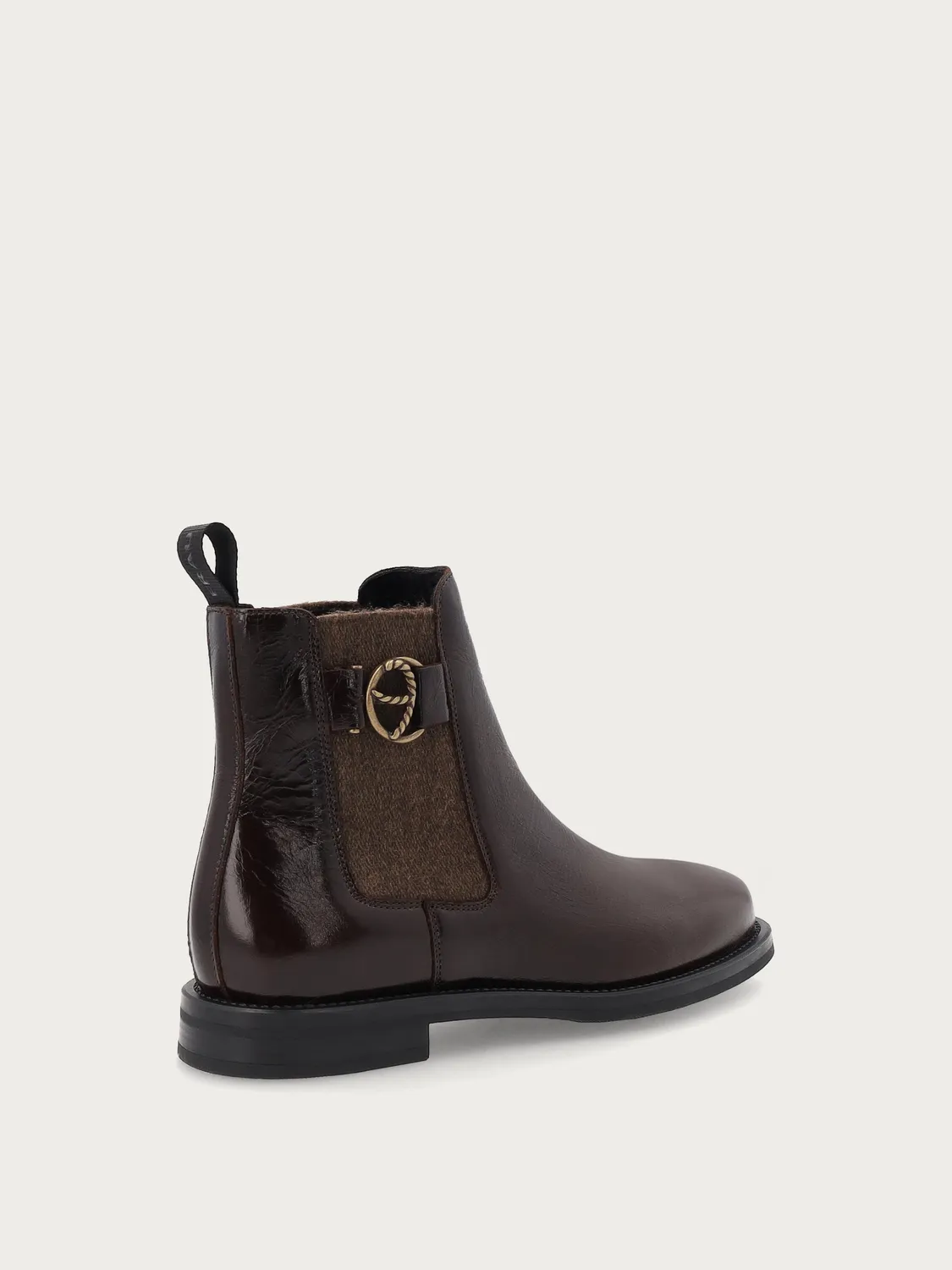 Frau Verona beatle boots leer bruin dames