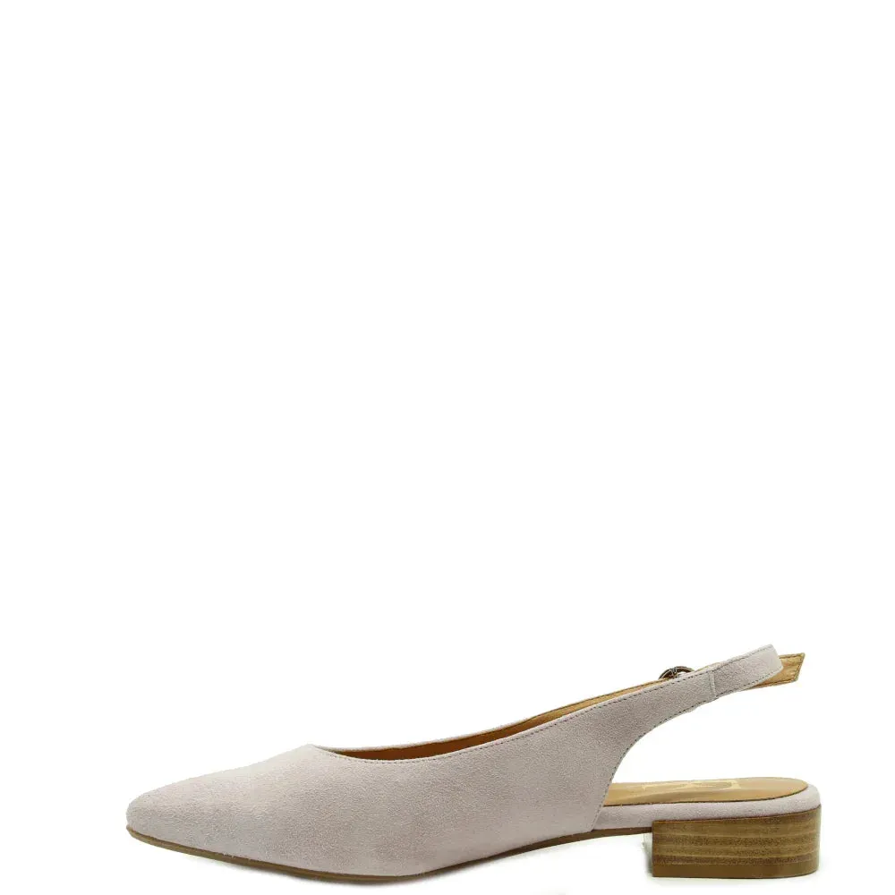 Donelli 32659 pumps rose suède hak 2 cm