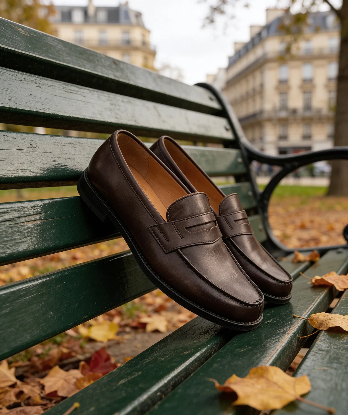 Finsbury Lilou loafers bruin leer dames Blake