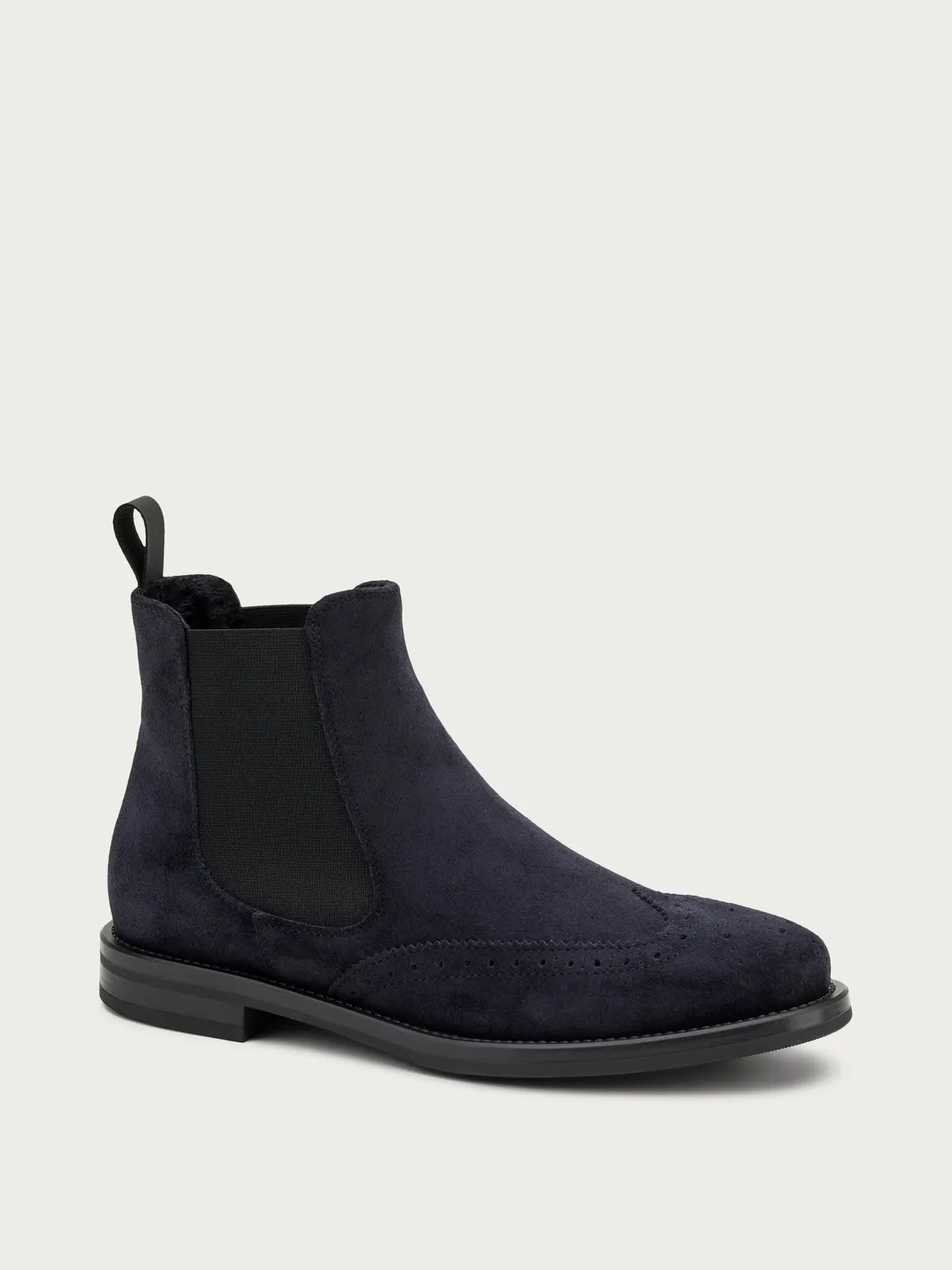 Frau Verona blauwe suède chelsea boots dames