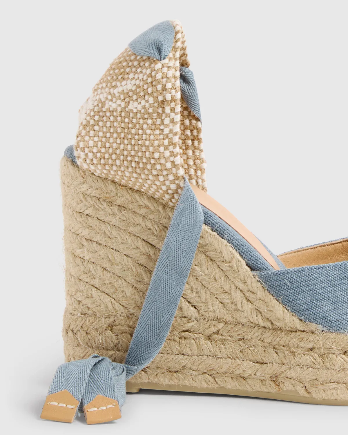 Castaner Carina/8ED/002 espadrilles blauw wig