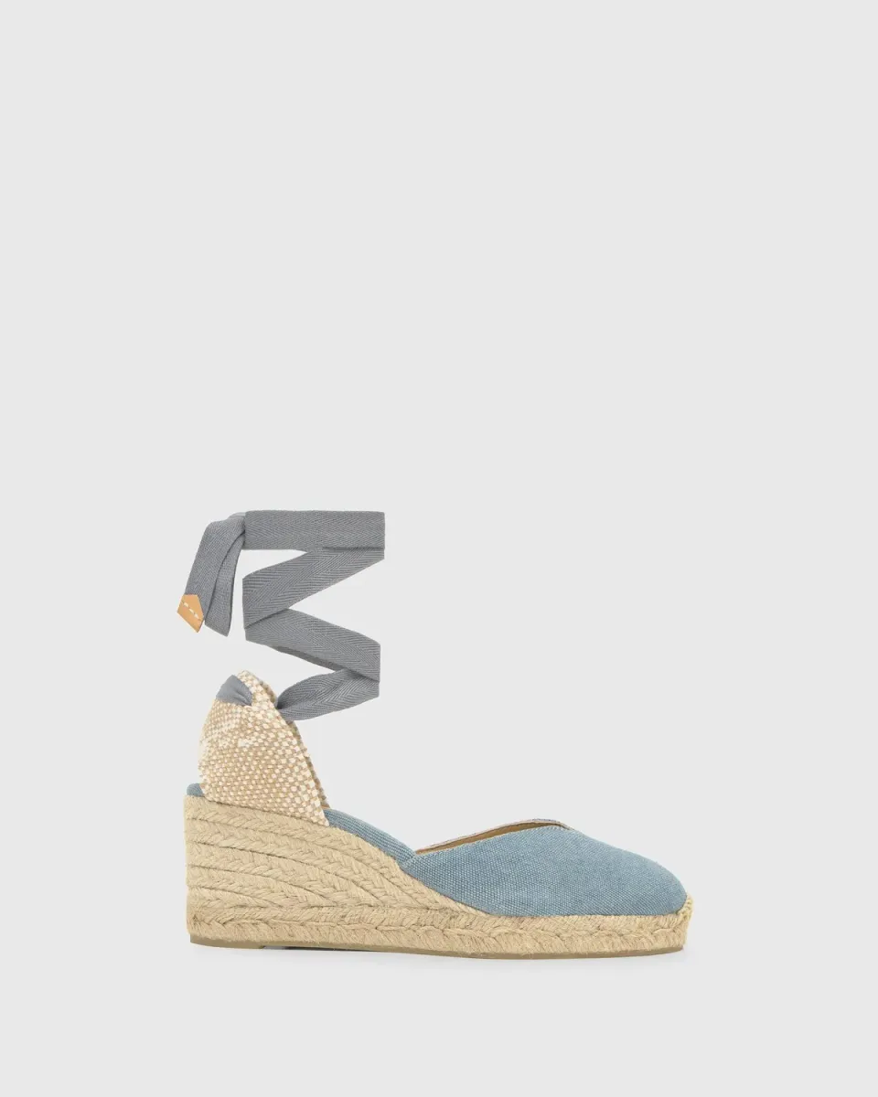 Castaner Chiara 6 002 espadrilles acqua canvas