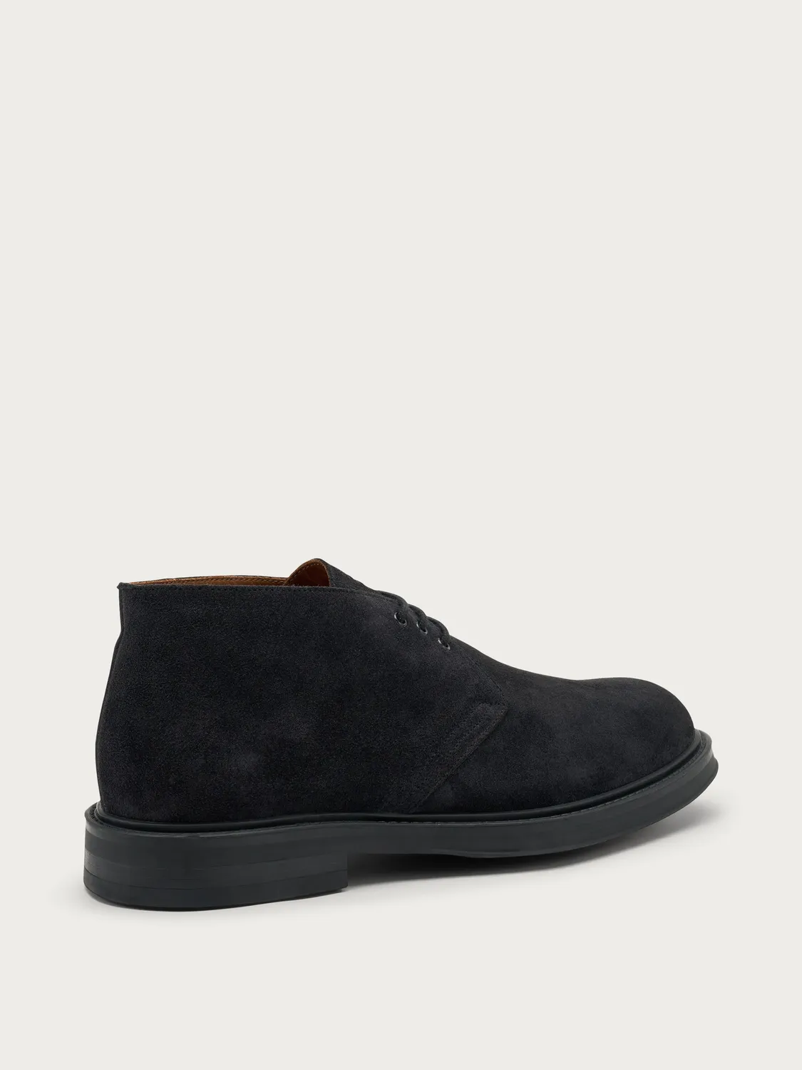 Frau Verona enkellaarzen blauw suede met veters heren