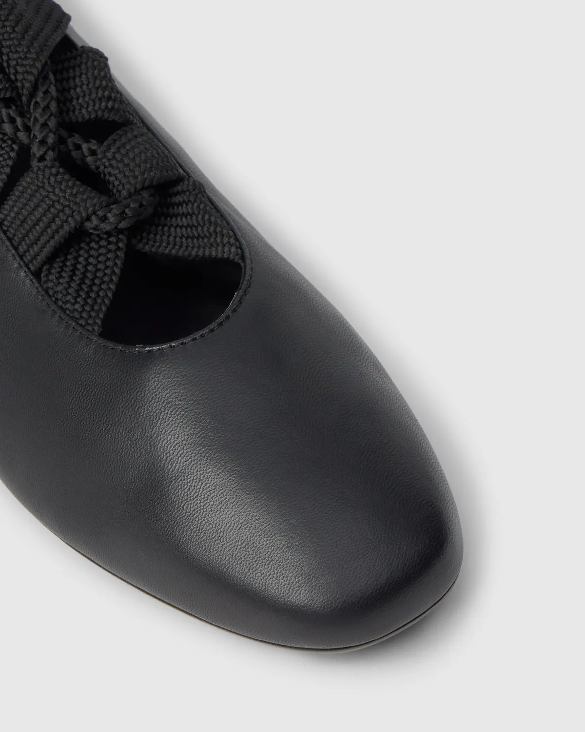 Castaner Havana 280 ballerina's zwart leer