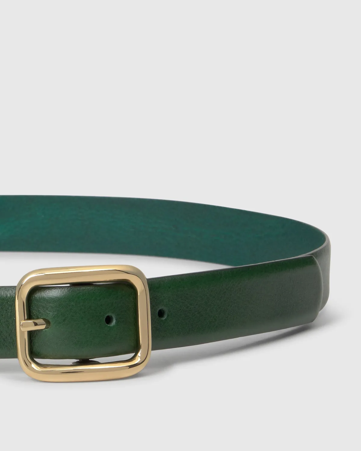 Castaner Ada riem groen gouden gesp