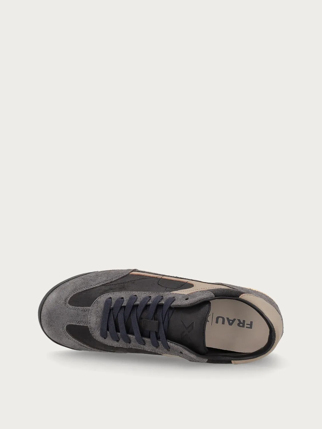 Frau Cross Hybrid sneakers blauw leer