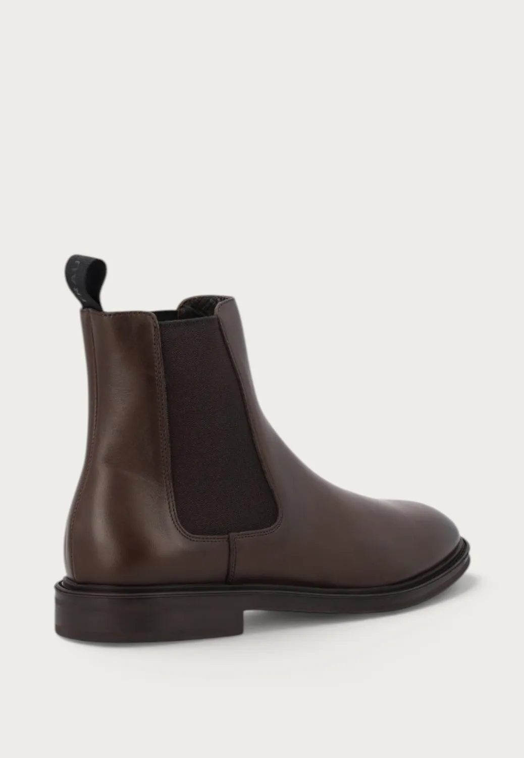 Frau Signature Beatle boots donkerbruin kalfsleer