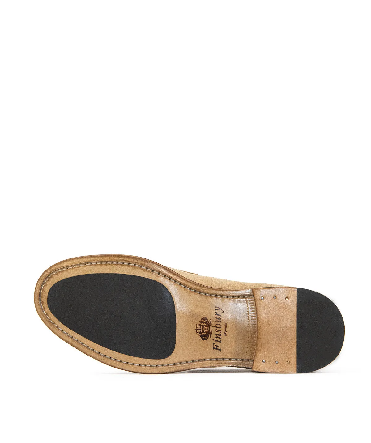 Finsbury Tiffany loafers beige amber leer