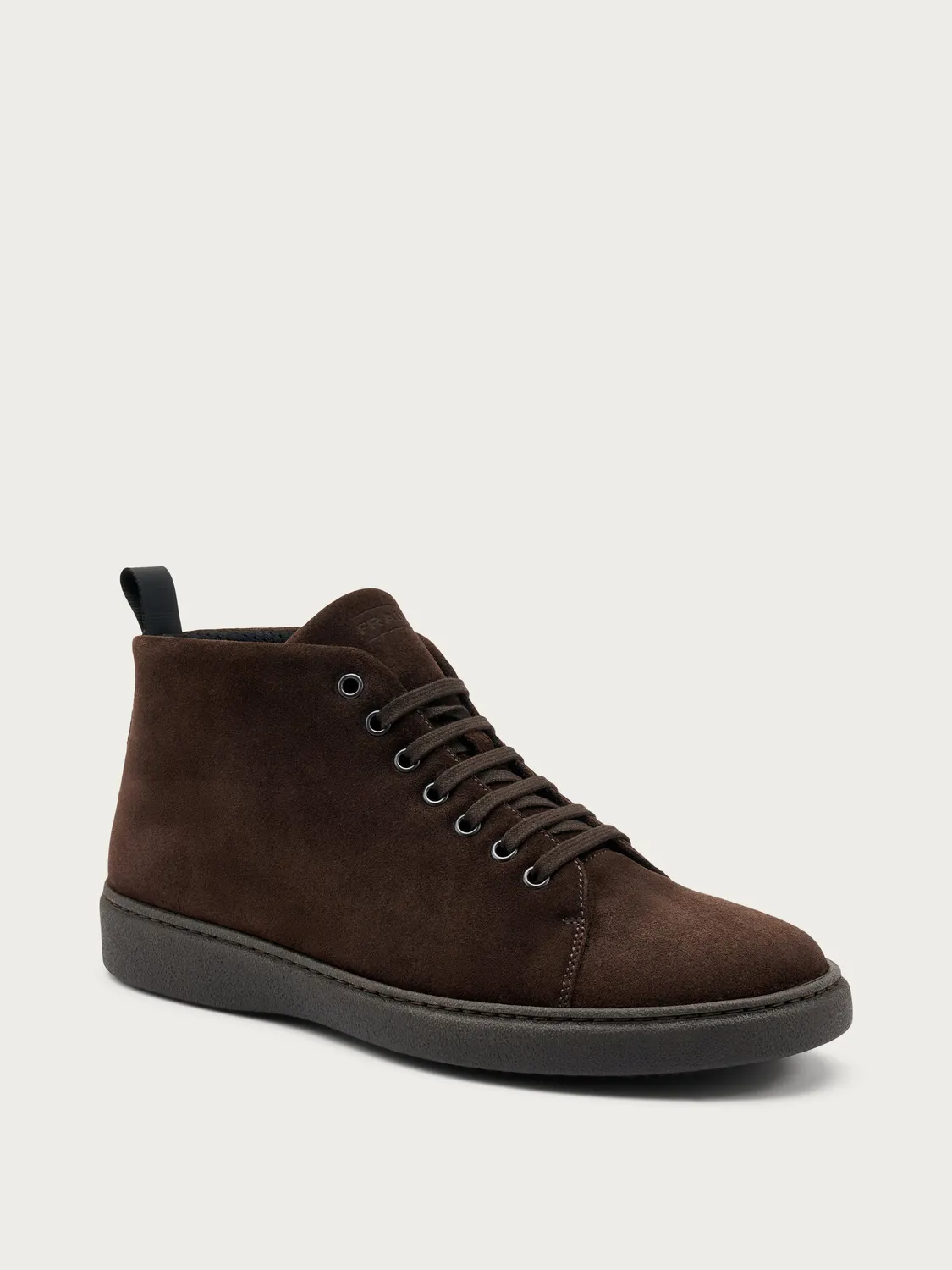 Frau Verona veterboots donkerbruin suede heren