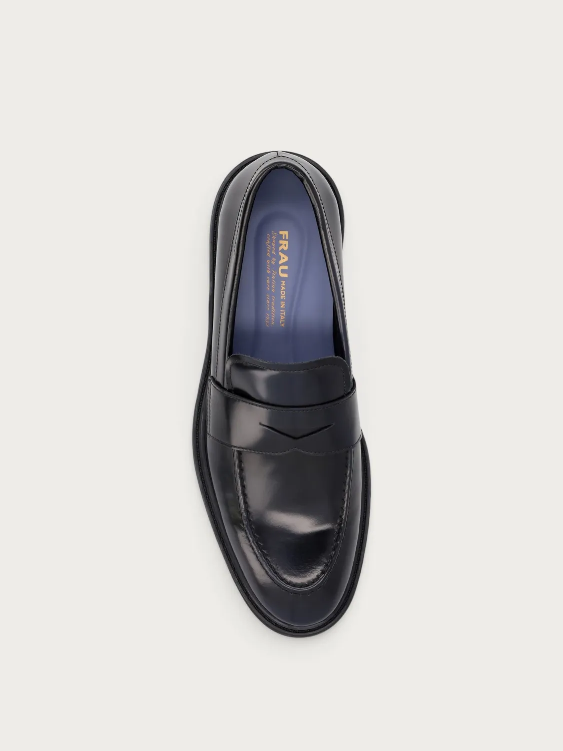 Frau Signature loafers midnight blauw kalfsleer
