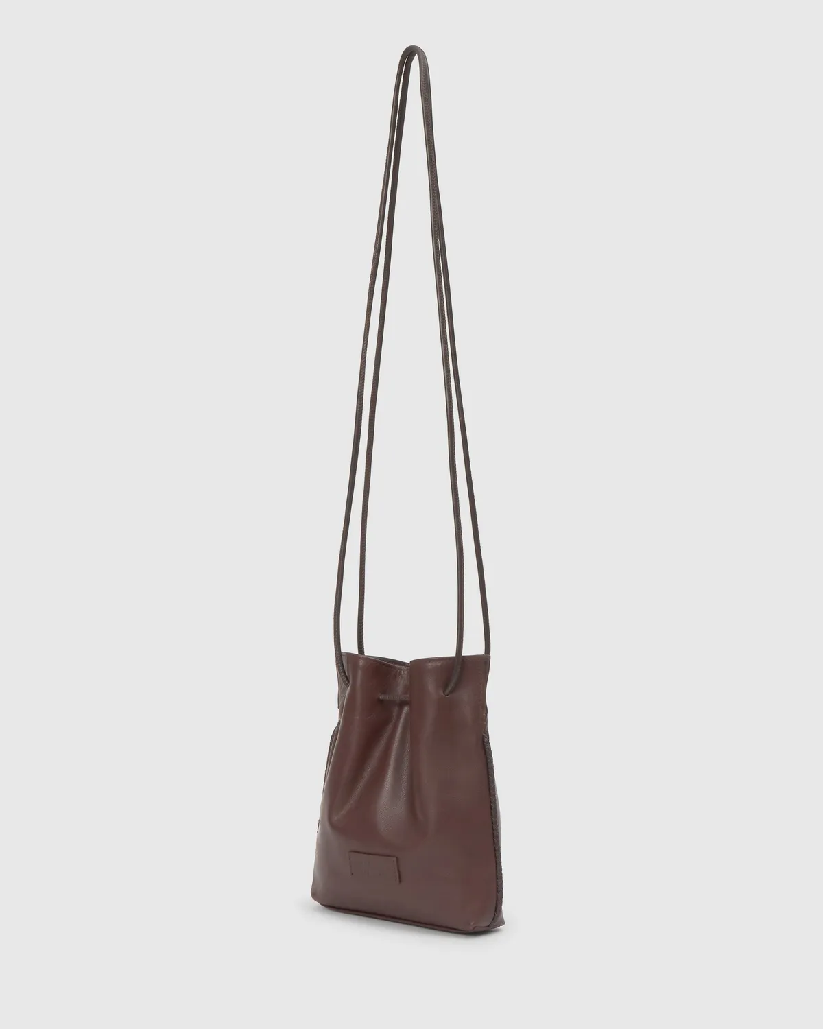 Castaner Simone Trenza 314 bucket bag bruin leer