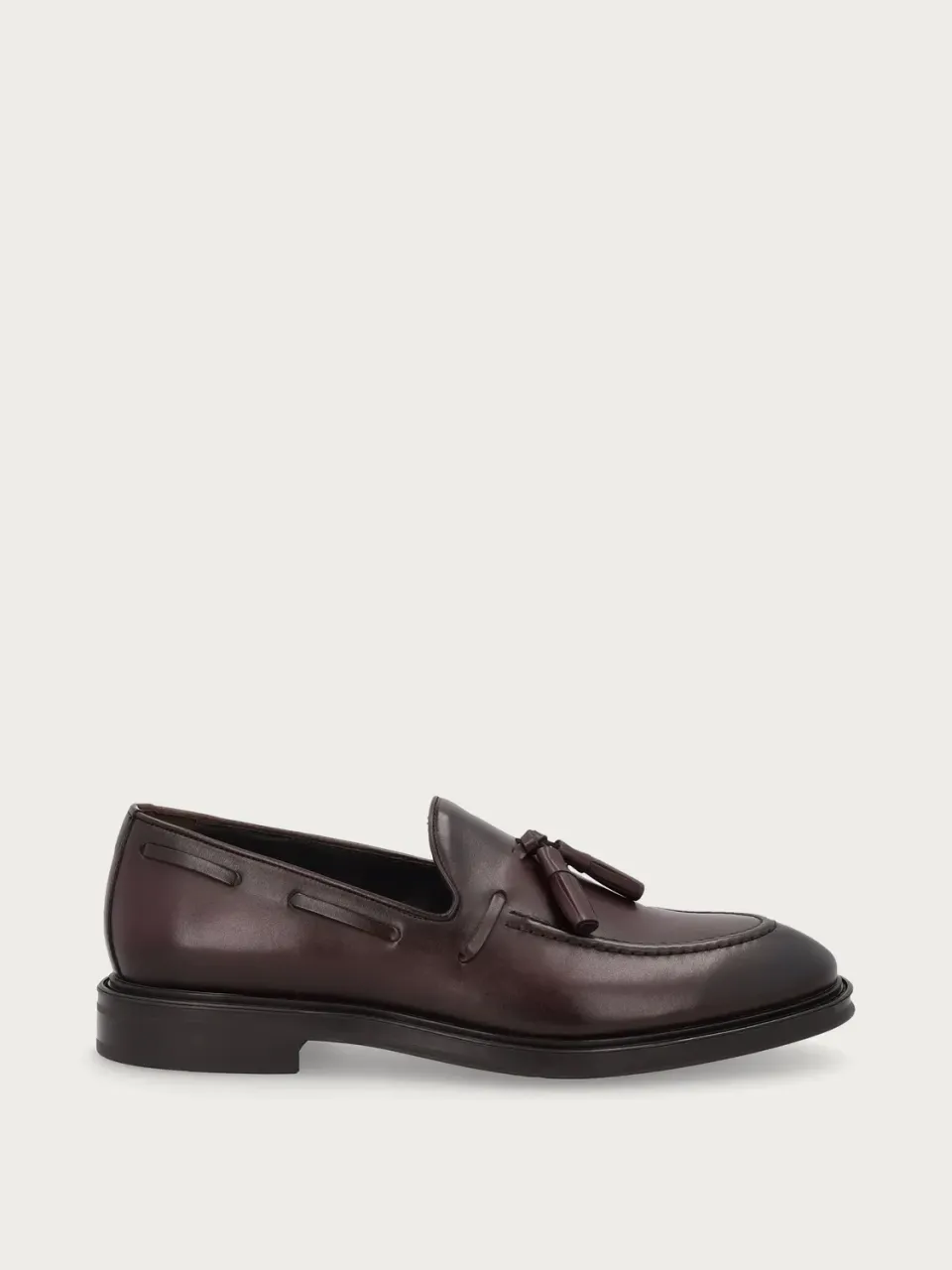 Frau Signature loafers bordeaux kwastjes