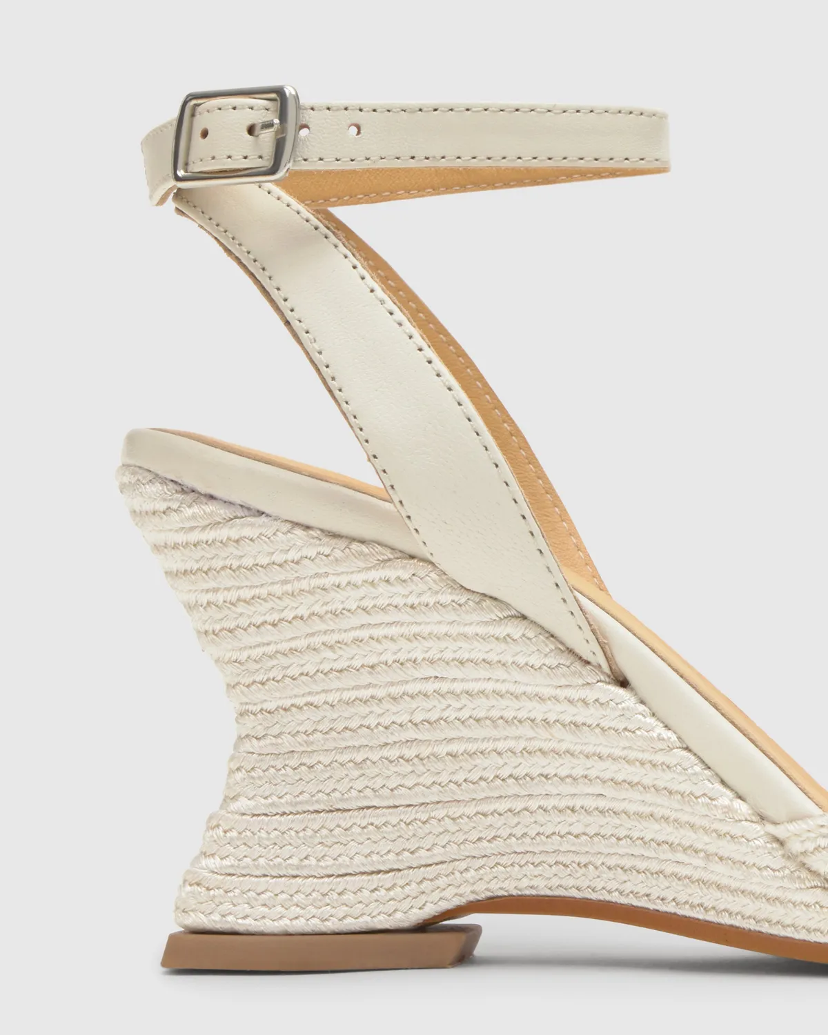 Castaner Joy 142 espadrilles wit sleehak 8 cm
