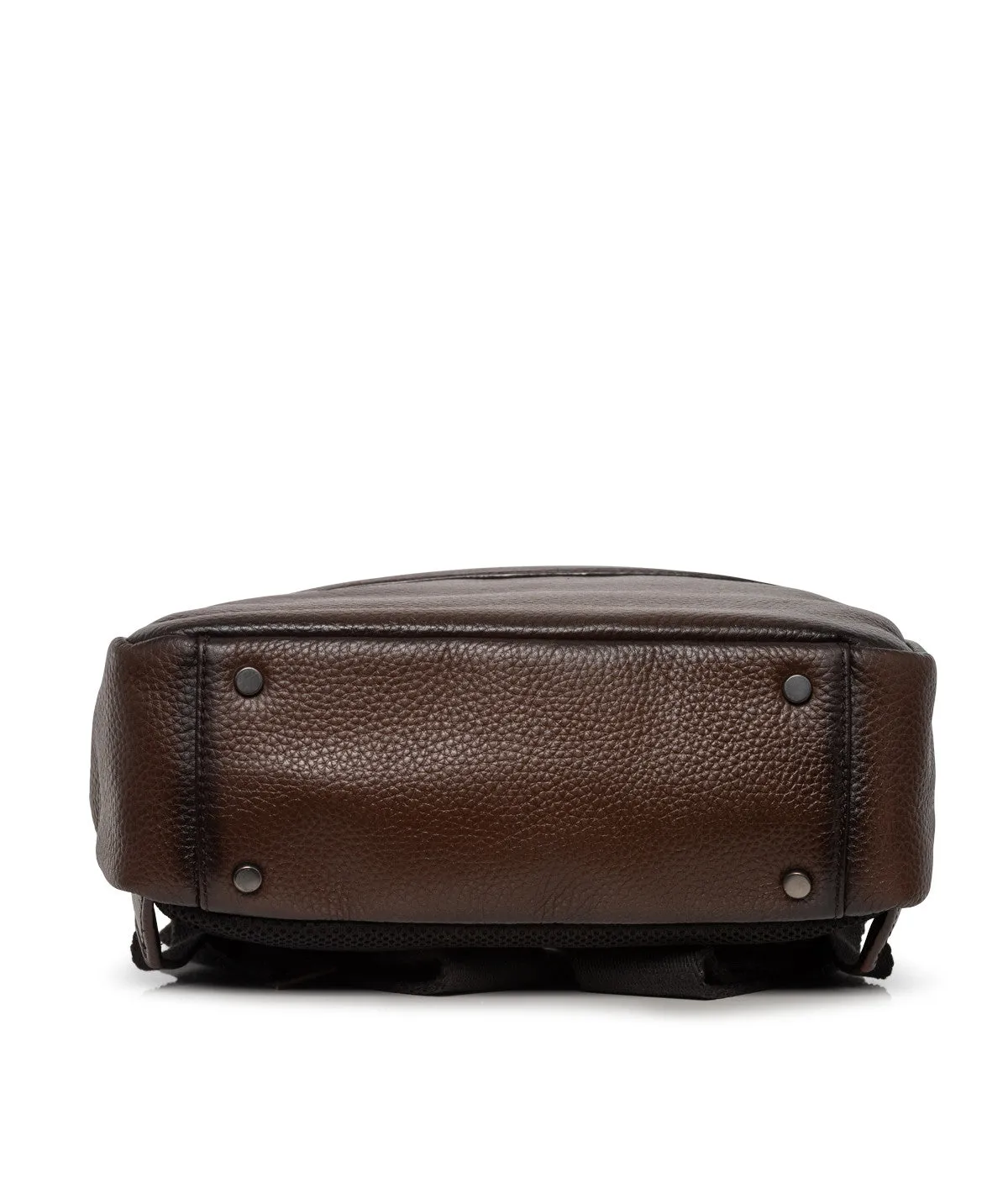 Finsbury rugzak bruin nerfleer 37x28 laptop