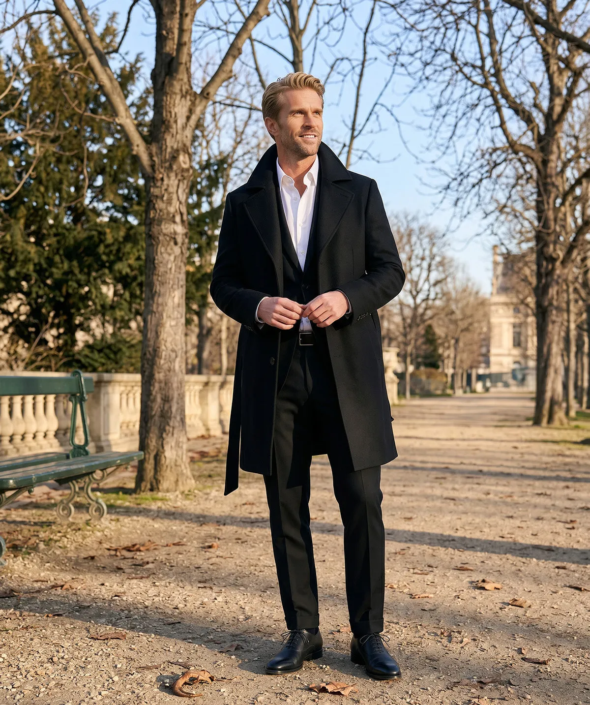 Finsbury Andreas Oxford schoenen zwart leer