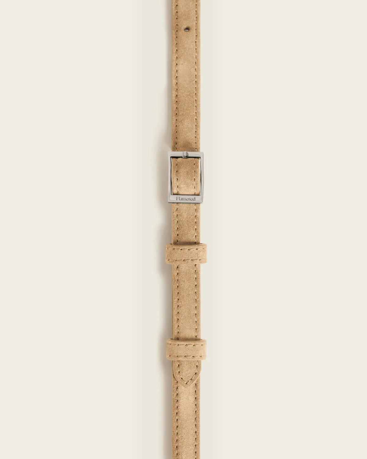 Flattered Hera handtas sand suède top handle