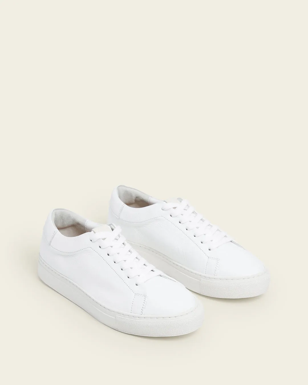 Flattered Stockholm sneakers wit leer eco zool
